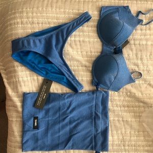 COPY - Triangl Mica Sparkle Swim Set NWT
